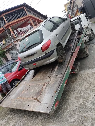 Peugeot 206 1.0 16v pra retirada motor cambio lataria peças em geral