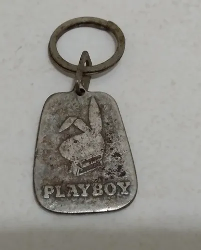Chaveiro Antigo Playboy coelhinho Marchand Em Metal