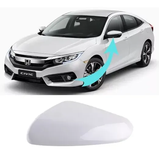Capa de Retrovisor Honda Civic 2017 - Superior Prime - LD LE - Metagal 