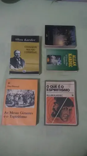 Lote de Livros Espíritas