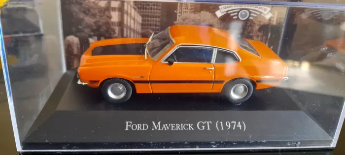 Miniatura inesquecíveis Ford Mustang GT 1974