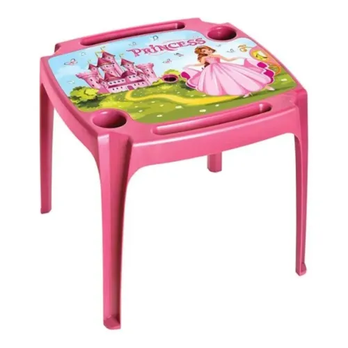Mesa Infantil Rosa Label Princess 25238 570x570x430mm