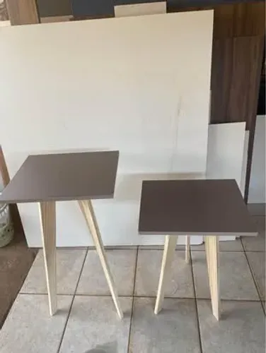 Mesa de centro rústico e elegante