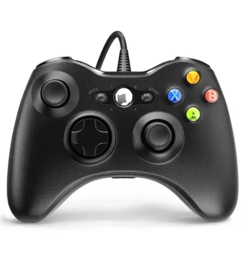 Controle Xbox 360 com fio