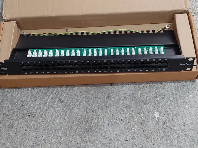 Painel de voz de 50 portas - Hi-top cabling<br>Hitop cabling <br>180,00