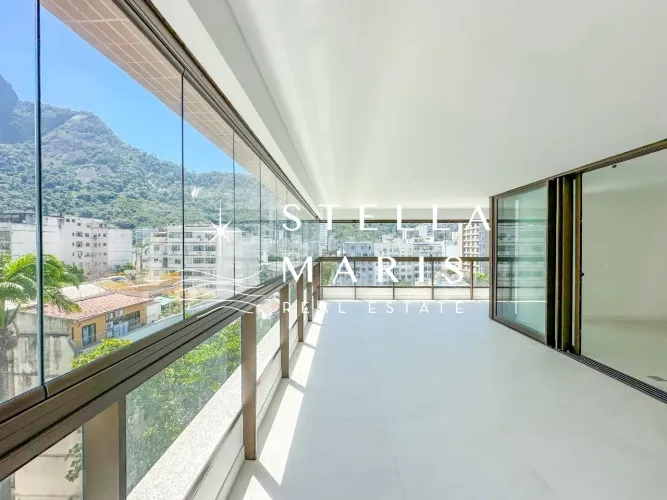 S Design, Apartamento novo com 3 suítes, varanda, vista para o Cristo Redentor à venda em 