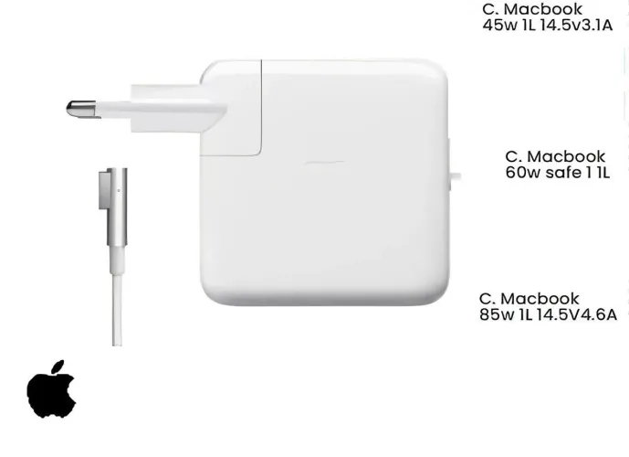 Carregador MagSafe para Macbook 45W, 60W e 85W