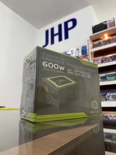 Fonte de Energia OnePower ATX 600W Bivolt | Parcela Sem Juros | Loja Física