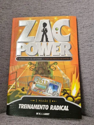 Livro Zac power treinamento radical