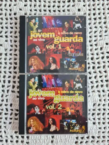 CDs Jovem Guarda volume 1 e 2