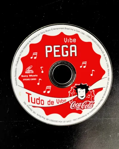 Mini CD Vibe Pega - Coca-Cola