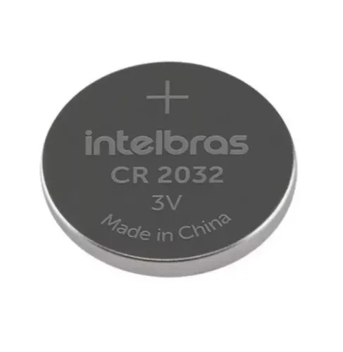 BATERIA PILHA BOTÃO CR2032 3V INTELBRAS