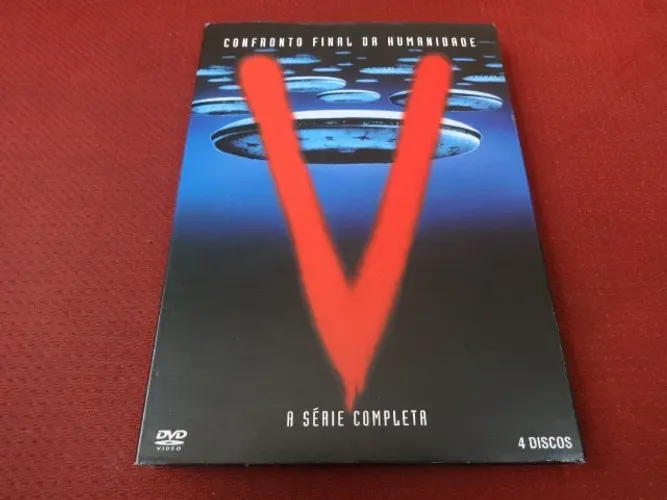 Box de dvds V Os Extraterrestres no Planeta Terra Completa 4 discos