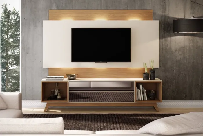 Home até 65? Balli com LED tt543 100%MDF