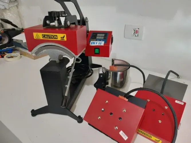 Prensa Termica Mecolour 4 em 1 - 110v