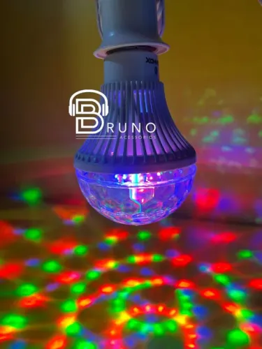 Lâmpada led colorida