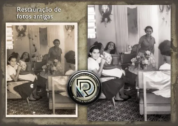 RESTAURAÇÕES DE FOTOS