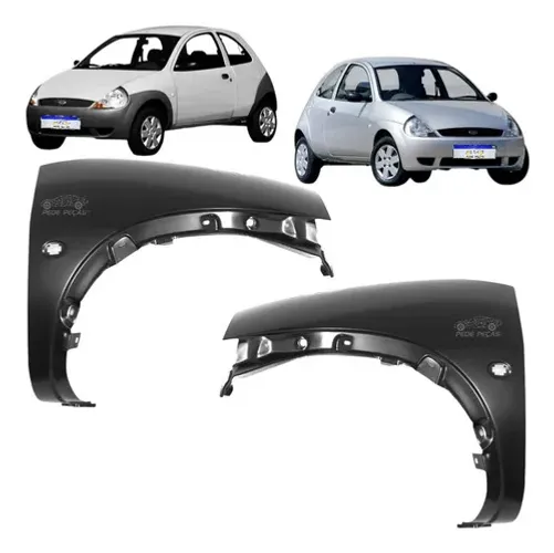 Paralama Ford Ka 1997 1998 1999 2000 2001 2002 A 2007 Novo