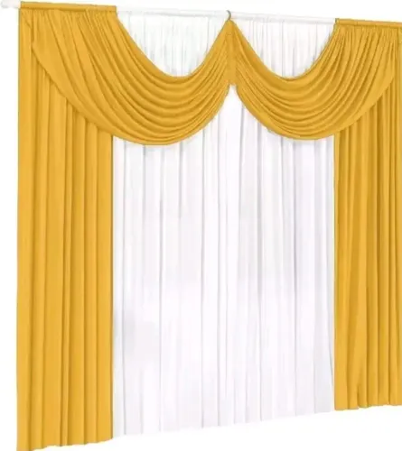 Cortina com bando em malha gel Apartir 79,90