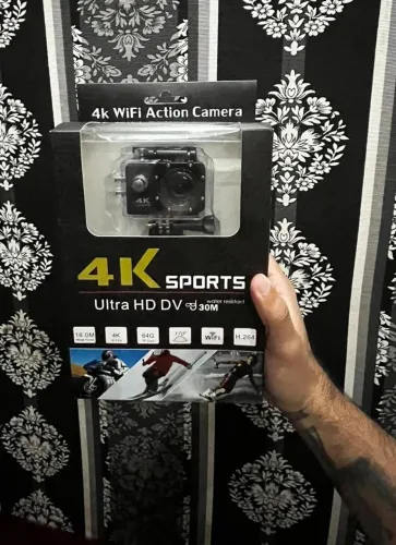 Câmera Wifi Esportiva FULL HD 4K À prova d' Água