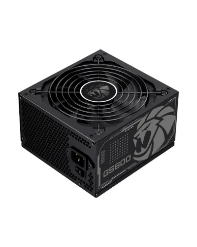 (NOVO) Fonte Gamemax GS600, 600W, 80 Plus White, PFC Ativo, Black