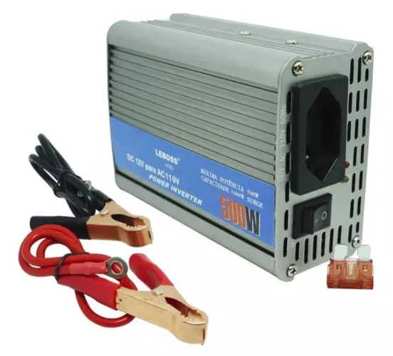 Inversor de Tensão LEBOSS 500W 12V para 110V