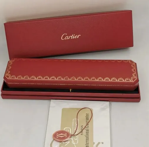 Caixa Eatojo Relógio Cartier
