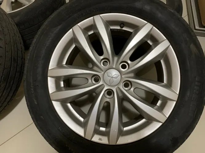 Roda Aro 16 Mitsubishi Lancer Hle 2016 Original 5x114