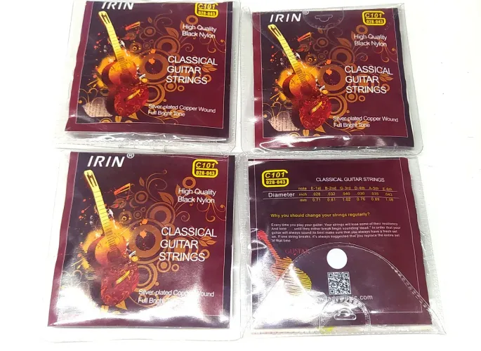 Encordoamentos para violão nylon