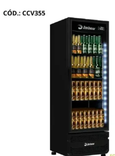 Ac cervejeira 569lts Imbera total black 