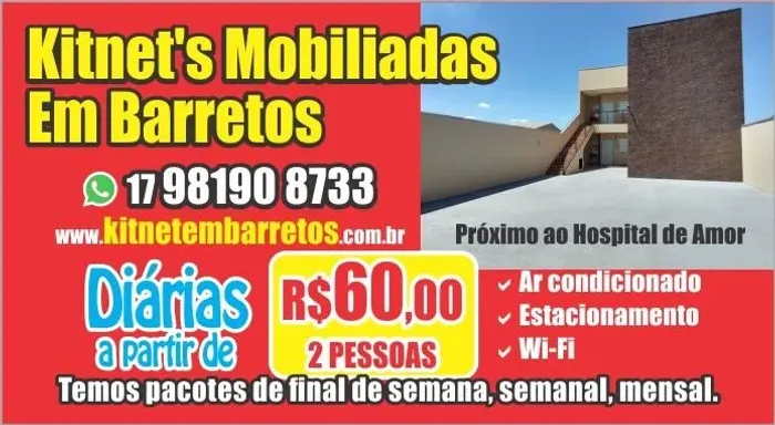 Apartamento Studio próx Hospital de Câncer (leia a descrição)