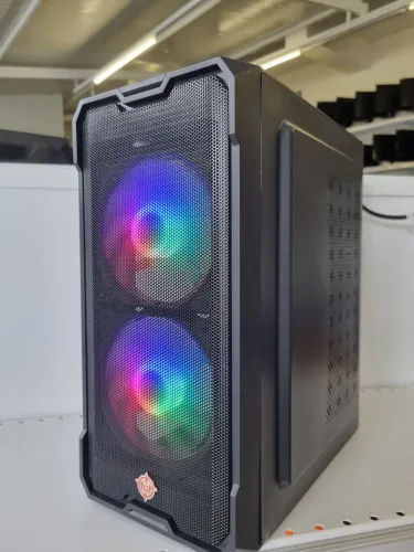 Gabinete Gamer RGB Intel Core i3-4160T 08Gb DDR3 SSD 240Gb Placa de Vídeo 01Gb Garantia nf
