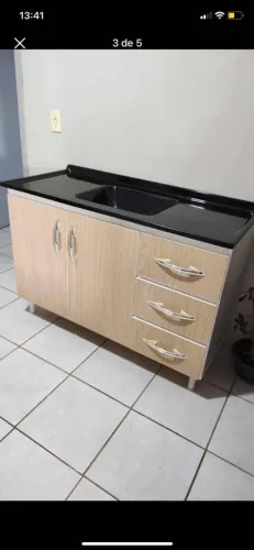 OFERTA IMPERDÍVEL! (Balcão+Cuba)  PIA COMPLETA - NOVA, DIRETO DE FÁBRICA! 