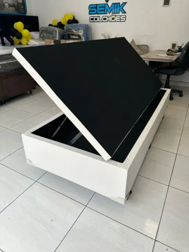 Camas box baú casal/solteiro