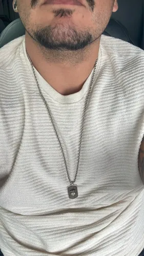 Conjunto cordao e pulseira de prata 925 elo baiano(corda)