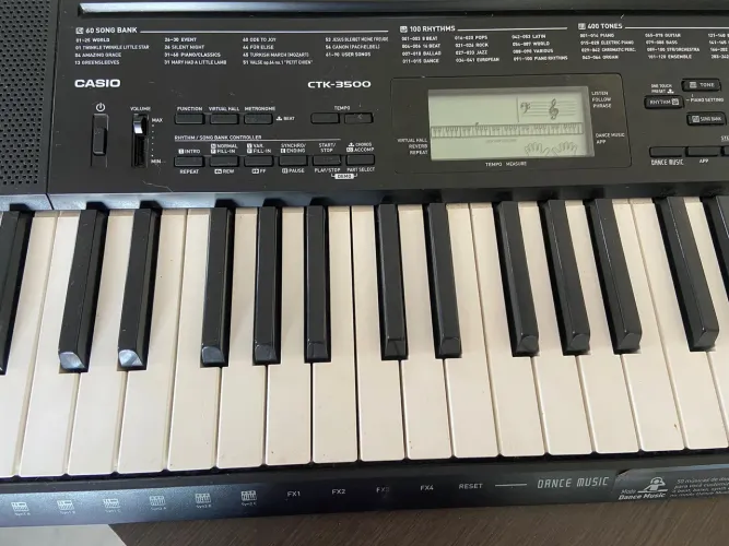 Teclado casio CTK-3500