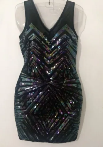 Vestido em Paetê da Marca 2B bebe.