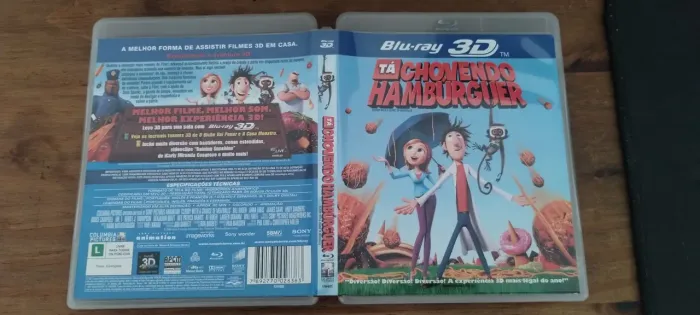 Blu-ray 3D - Tá Chovendo Hambúrguer