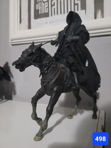 Boneco senhor dos aneis cavalo nazkul toybiz lord of rings