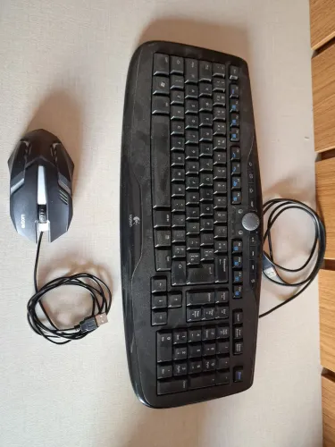 Teclado Gamer e Mouse Gamer