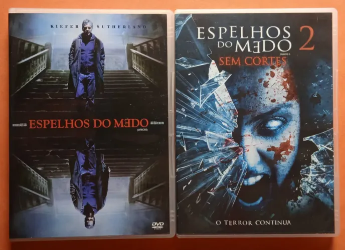 Dvd Espelhos do Medo 1 e 2