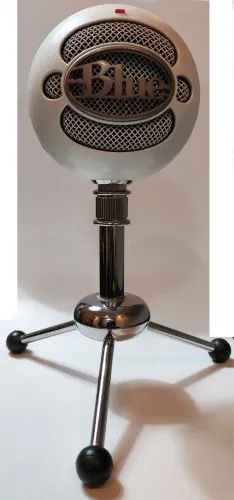 Microfone Condensador USB Blue Snowball ICE - Branco