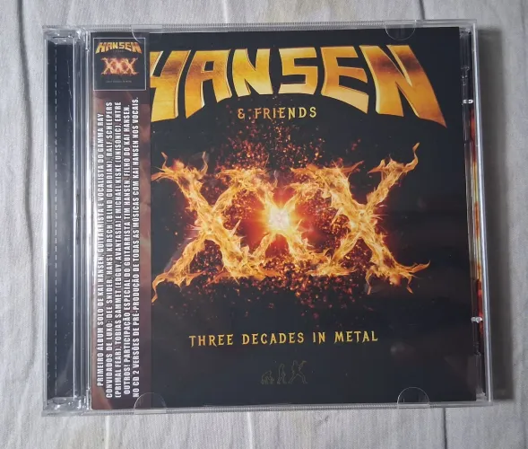 CD Hansen & Friends - DUPLO -Three Decades In Metal