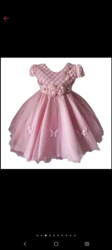 Vestido infantil para festa