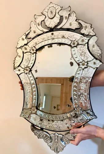 Espelho Veneziano Antigo Original