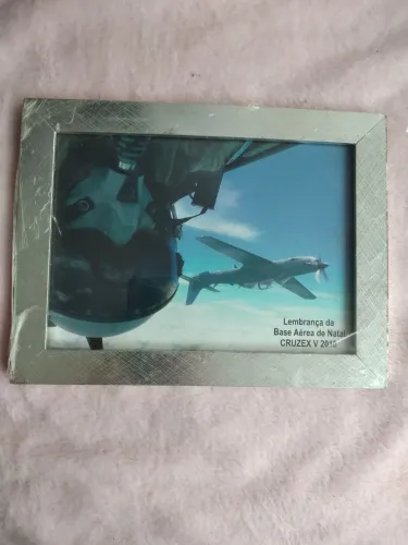 Quadro da Aviação Tam:24x18 cm