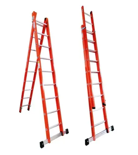 Escada Tesoura Extensível- 2 em 1- Nova