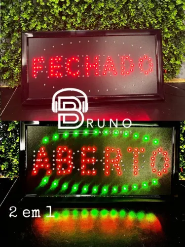 Placa comercial Aberto/Fechado