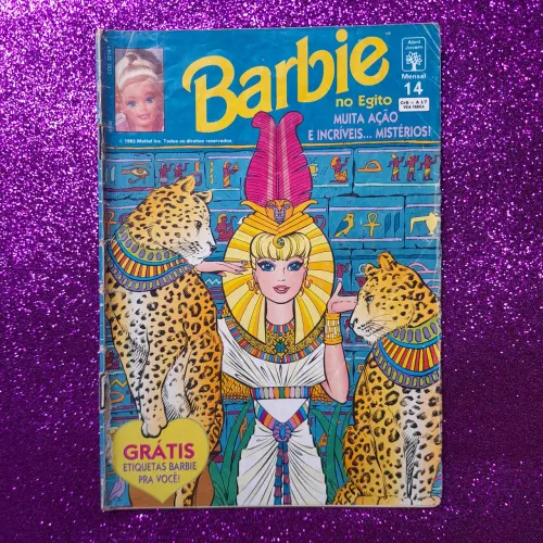 Gibi em quadrinho Barbie Edição 14 editora abril jovem 
