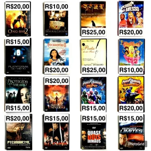 DVDs Originais - Itens de Locadora - PARTE 2